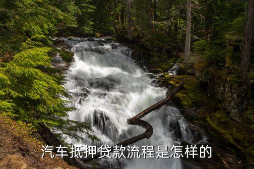 車輛抵押借款流程(抵押借款流程車輛過戶)? (http://www.ox-shoes.com/) 知識問答 第2張